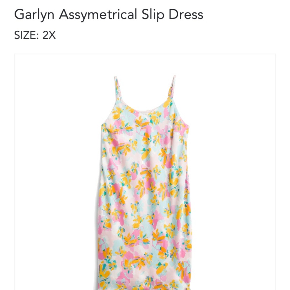 Garlyn Asymmetrical Slip Dress